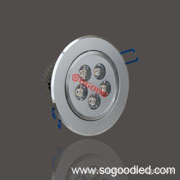 5W recessed led ceiling light with CE approval